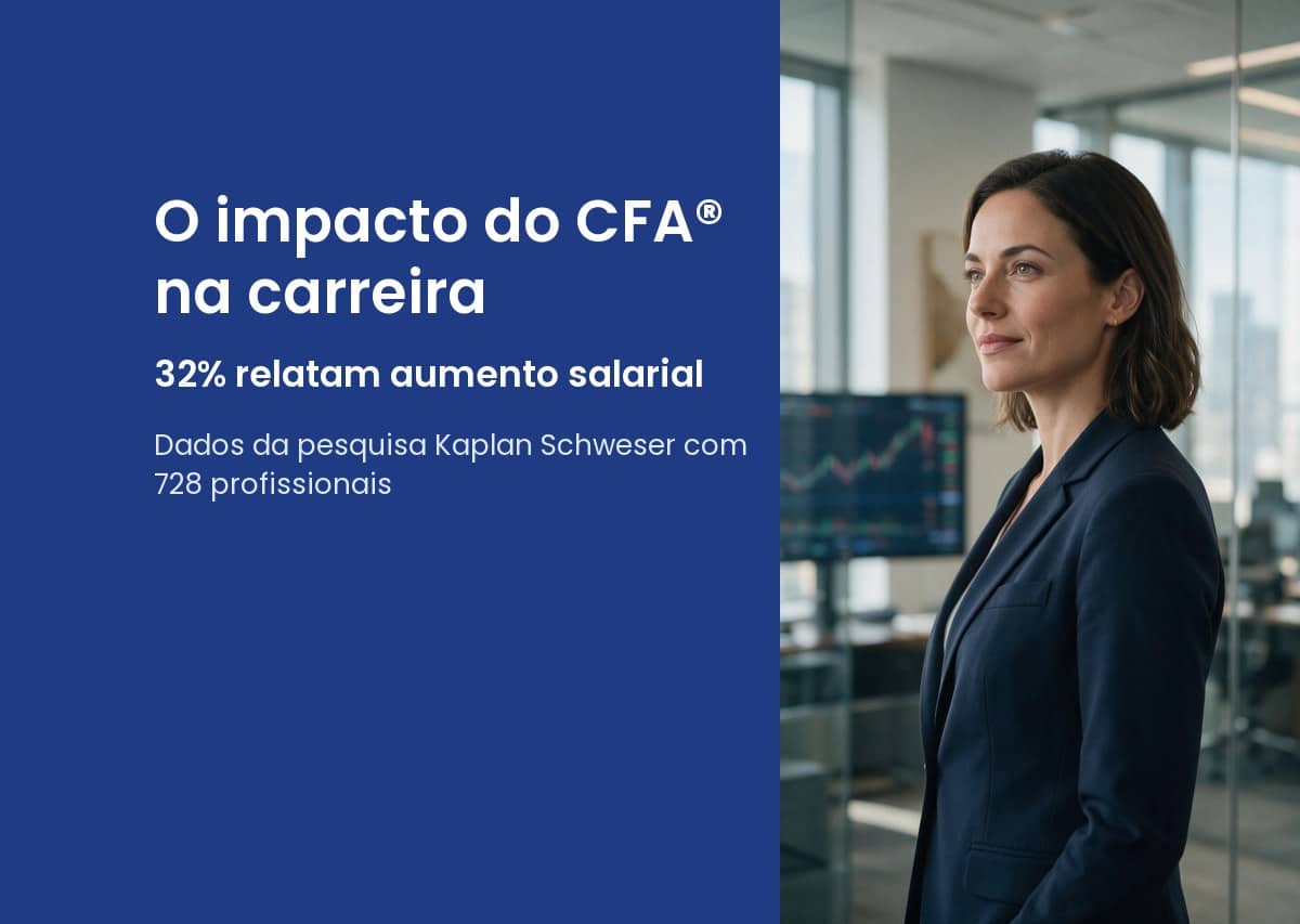 Pesquisa Kaplan Schweser sobre o impacto do CFA® na carreira: capa do artigo FK Partners